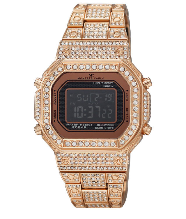 5062 - Iced Digital Watch