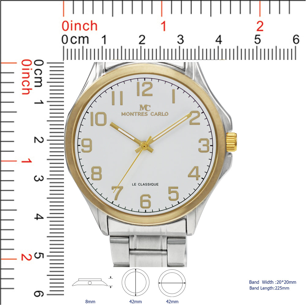4409 - Boxed Metal Band Watch
