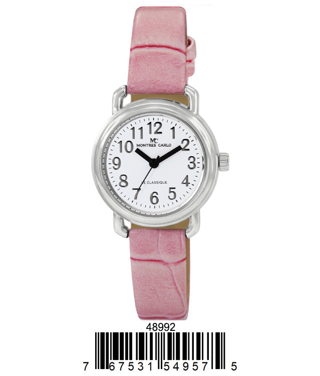 4899 - Vegan Leather Band Watch