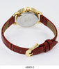 4899 - Faux Leather Band Watch