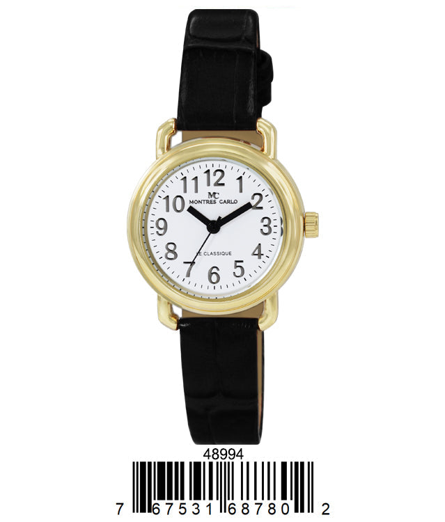 4899 - Vegan Leather Band Watch