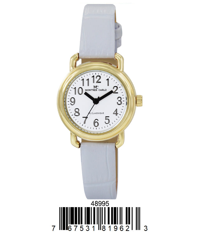 4899 - Vegan Leather Band Watch