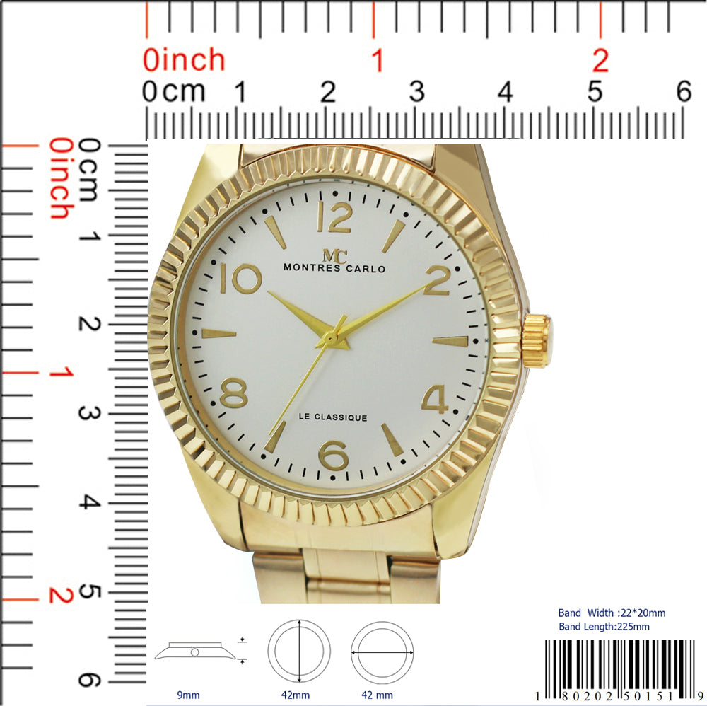 5015 - Metal Band Watch