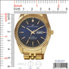 5041 - Metal Band Day and Date Watch