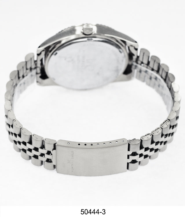 5044 - Metal Band Day and Date Watch