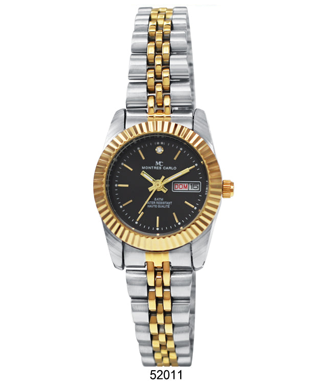 5201-5204 - Metal Band Day and Date Watch