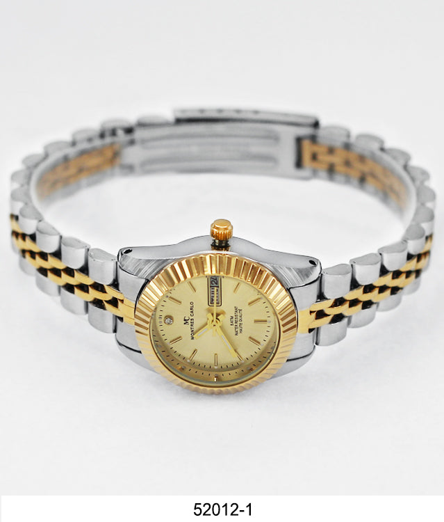5201-5204 - Metal Band Day and Date Watch