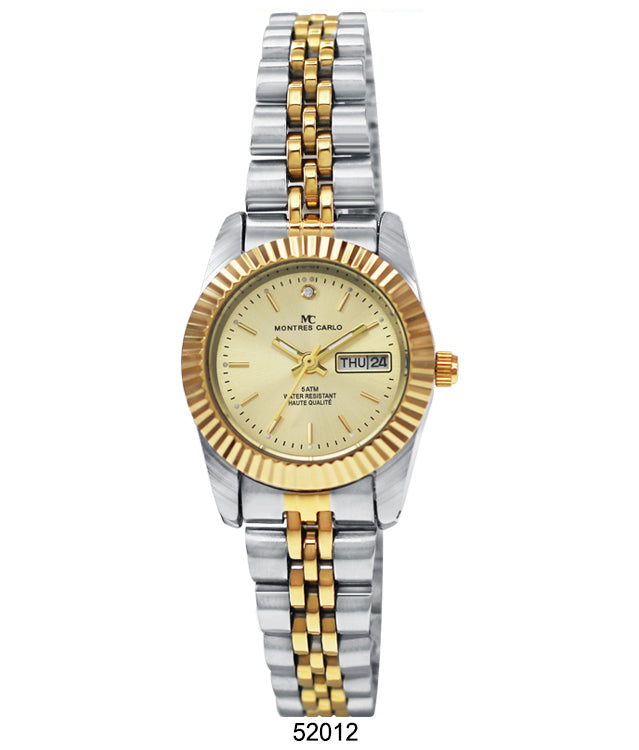 5201-5204 - Metal Band Day and Date Watch