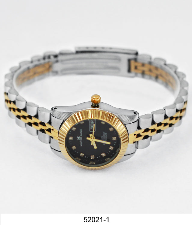 5201-5204 - Metal Band Day and Date Watch