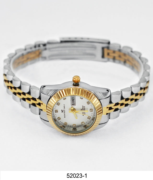 5201-5204 - Metal Band Day and Date Watch