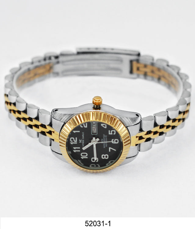 5201-5204 - Metal Band Day and Date Watch