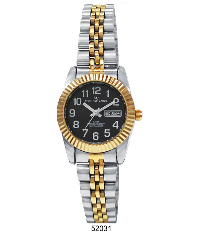 5201-5204 - Metal Band Day and Date Watch