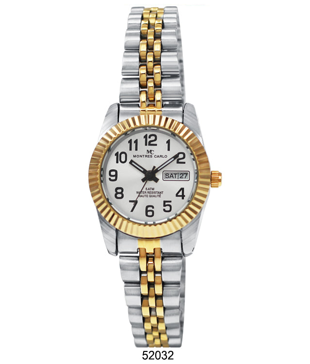 5201-5204 - Metal Band Day and Date Watch
