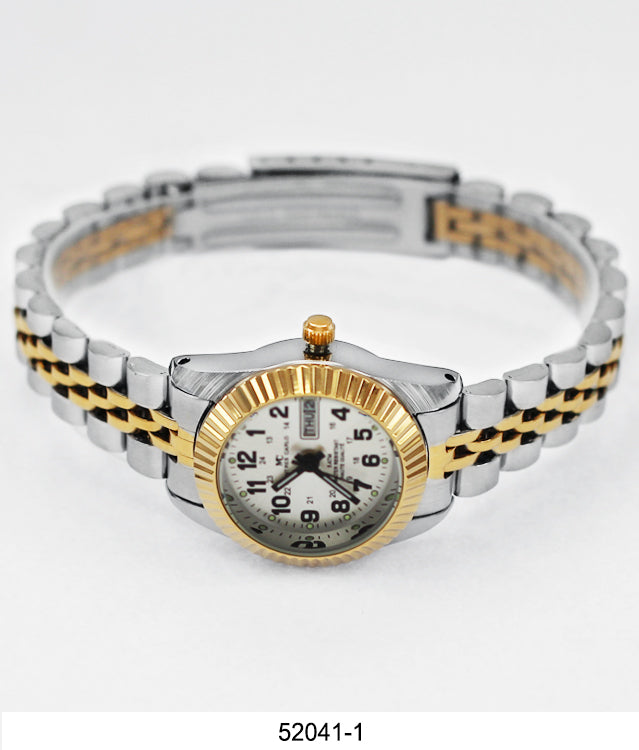 5201-5204 - Metal Band Day and Date Watch