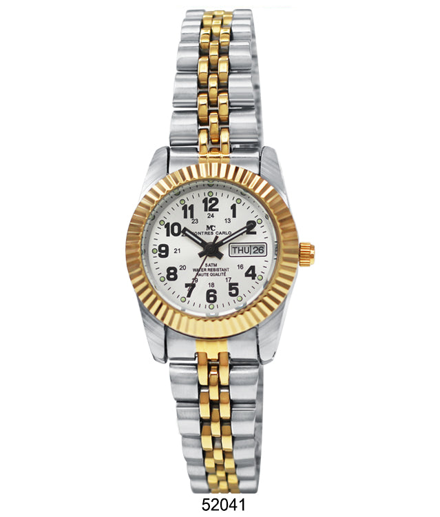5201-5204 - Metal Band Day and Date Watch