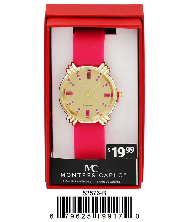 5257-B Silicon Band Watch Gift Box Edition