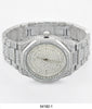 5418-Montres Carlo Iced Out Metal Band Watch