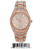 5418-Montres Carlo Iced Out Metal Band Watch