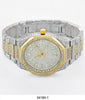 5418-Montres Carlo Iced Out Metal Band Watch