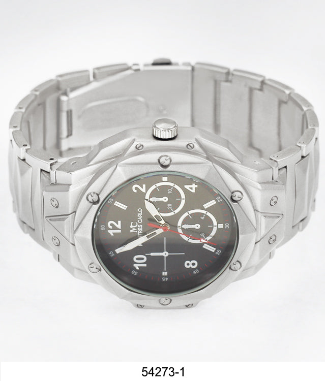 5427-Montres Carlo Metal Band Watch