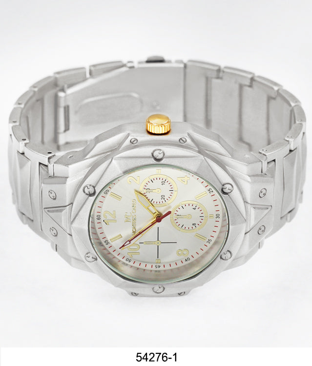 5427-Montres Carlo Metal Band Watch
