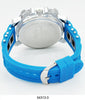 5431-Montres Carlo Stone Case Watch Silicone Band