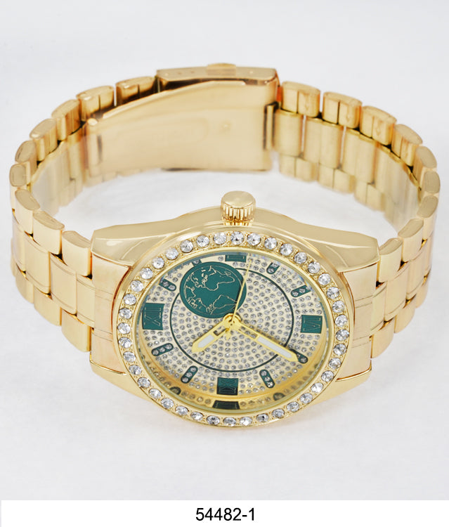 5448-Montres Carlo Metal Band Watch