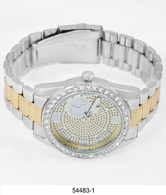 5448-Montres Carlo Metal Band Watch