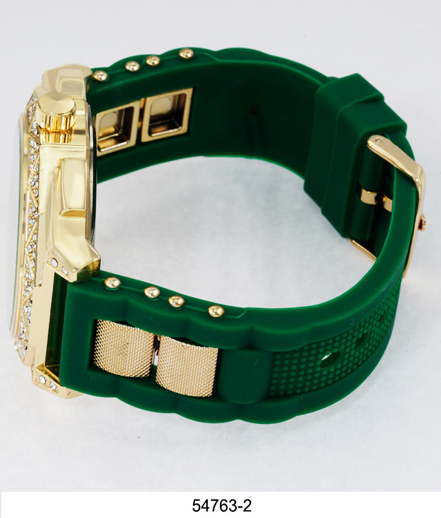 5476-Montres Carlo Silicon Band Watch