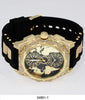 5485-Montres Carlo Silicon Band Watch