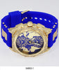 5485-Montres Carlo Silicon Band Watch