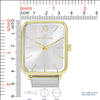 5521-Montres Carlo Metal Band Watch