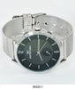 5532-Montres Carlo Mesh Band Watch