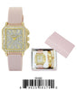 5538 - Montres Carlo Jewlery Gift Box with PU Band Watch