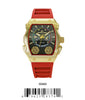 5546-Montres Carlo Silicon Band Watch
