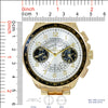 5549-Montres Carlo Metal Band Watch