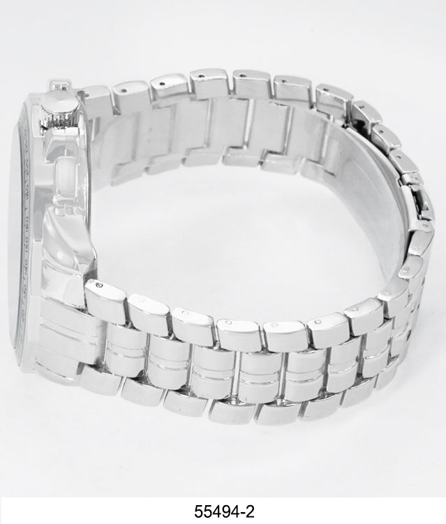 5549-Montres Carlo Metal Band Watch