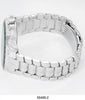 5549-Montres Carlo Metal Band Watch