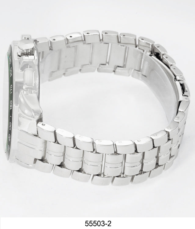 5550-Montres Carlo Metal Band Watch