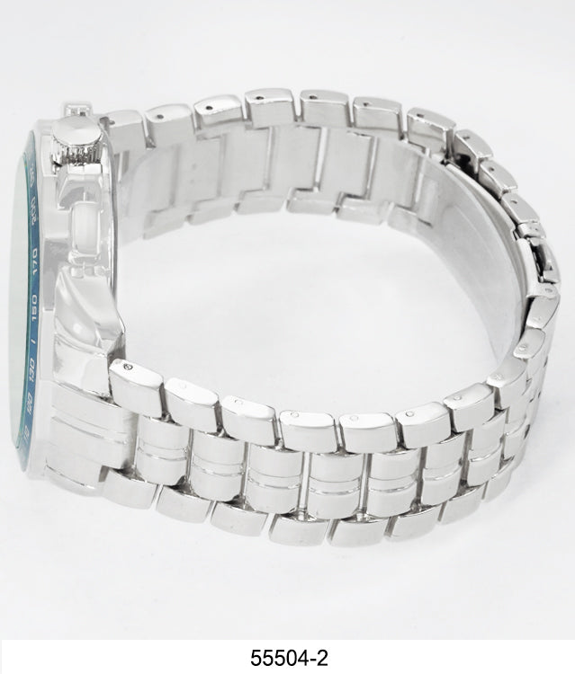 5550-Montres Carlo Metal Band Watch