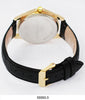 5559 - Montres Carlo Vegan Leather Band Watch