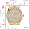 5560-Montres Carlo Metal Band Watch