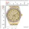 5561-Montres Carlo Metal Band Watch