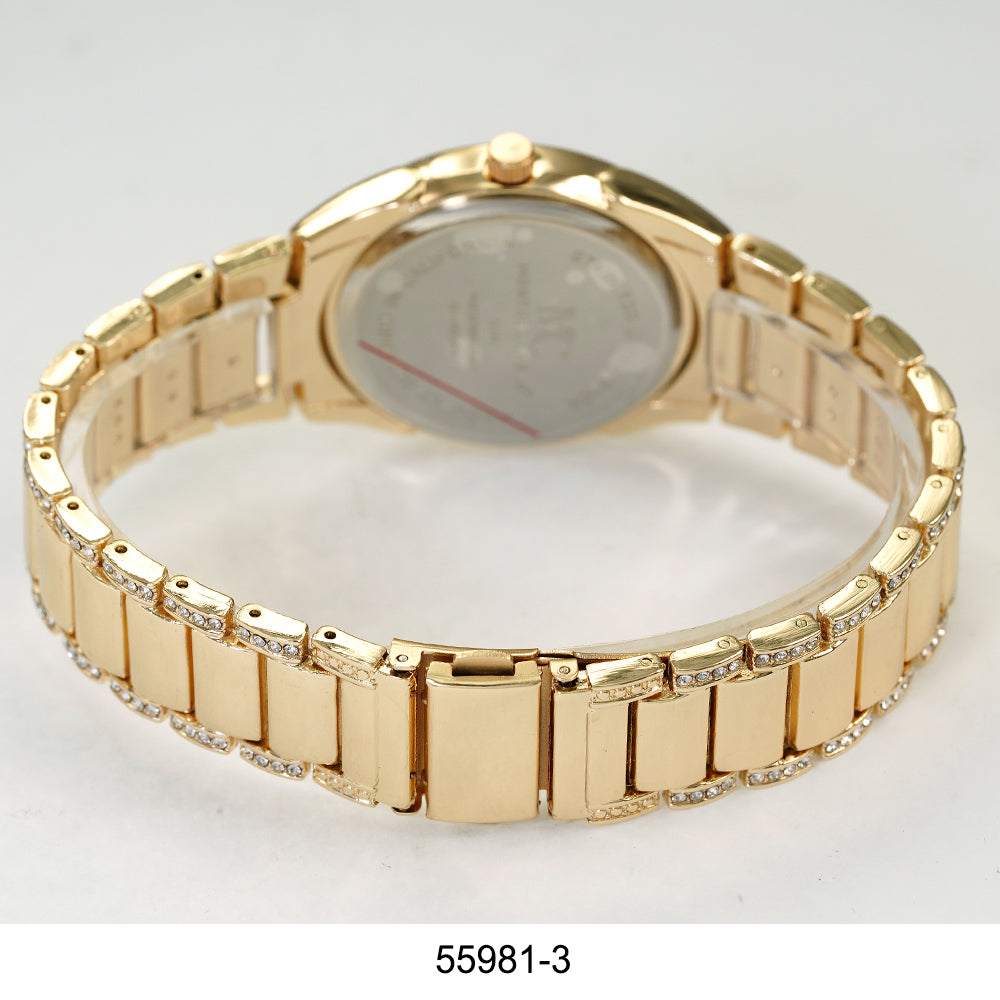 5598-Montres Carlo Metal Band Watch