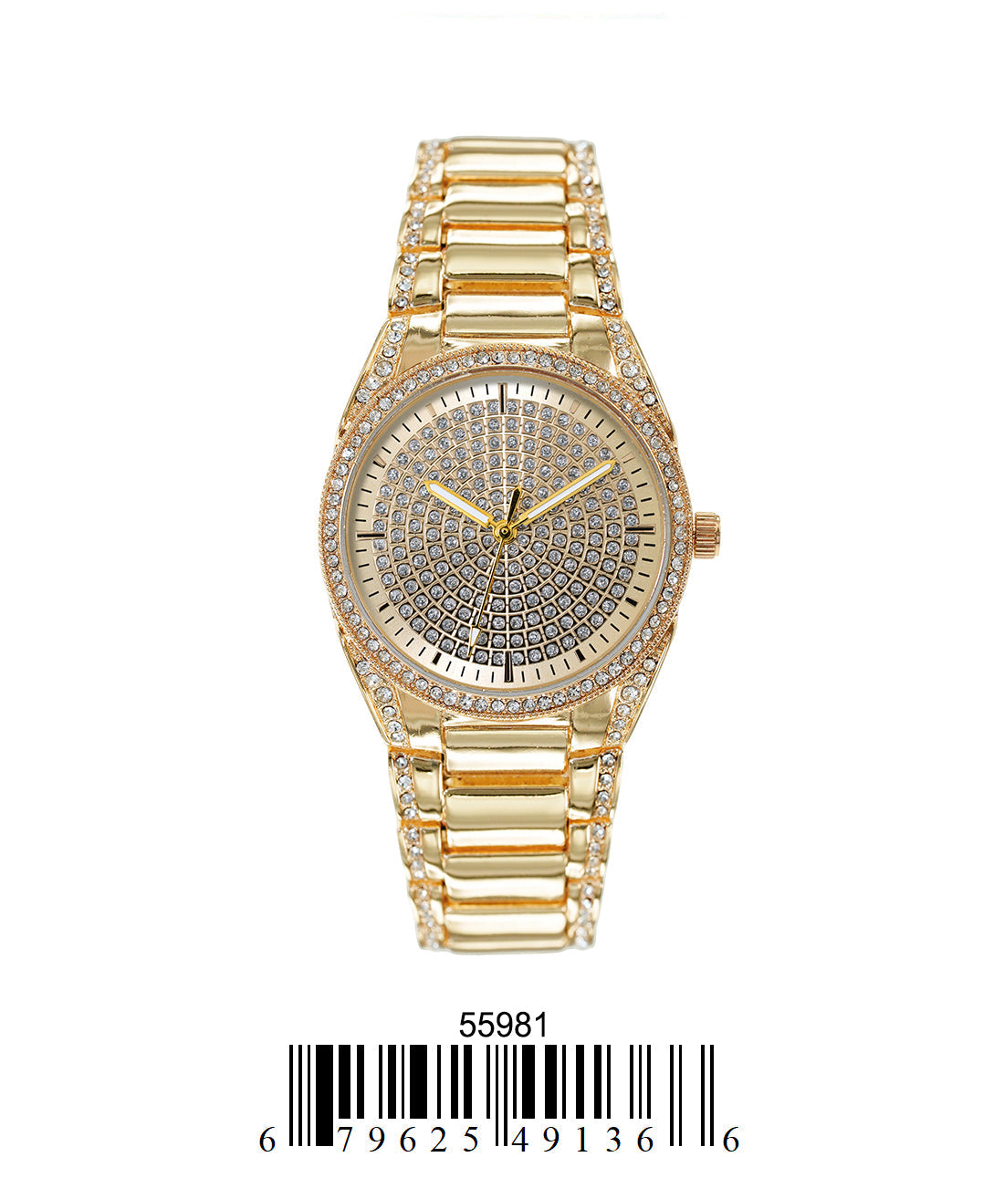 5598-Montres Carlo Metal Band Watch