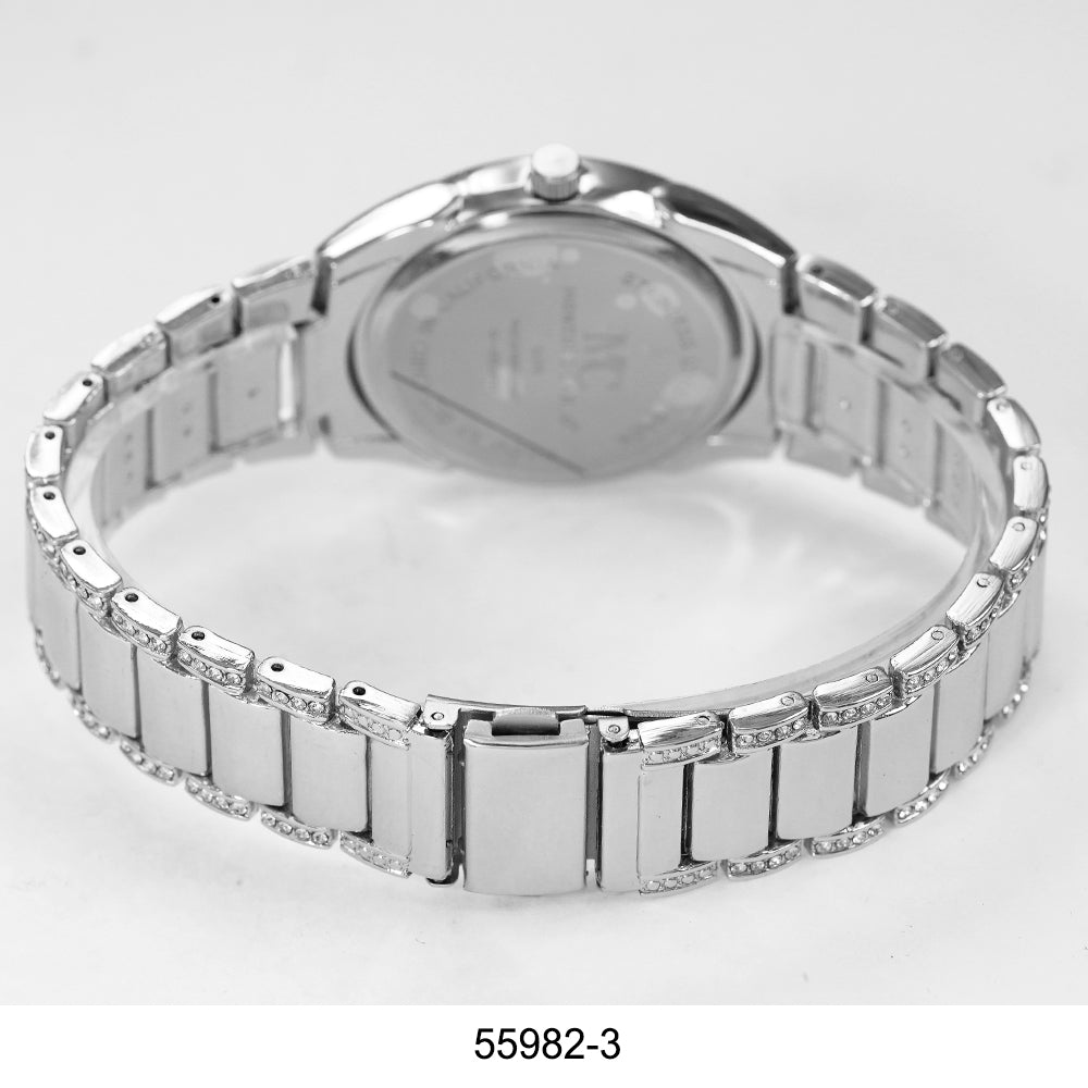5598-Montres Carlo Metal Band Watch