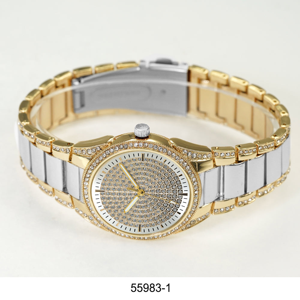 5598-Montres Carlo Metal Band Watch