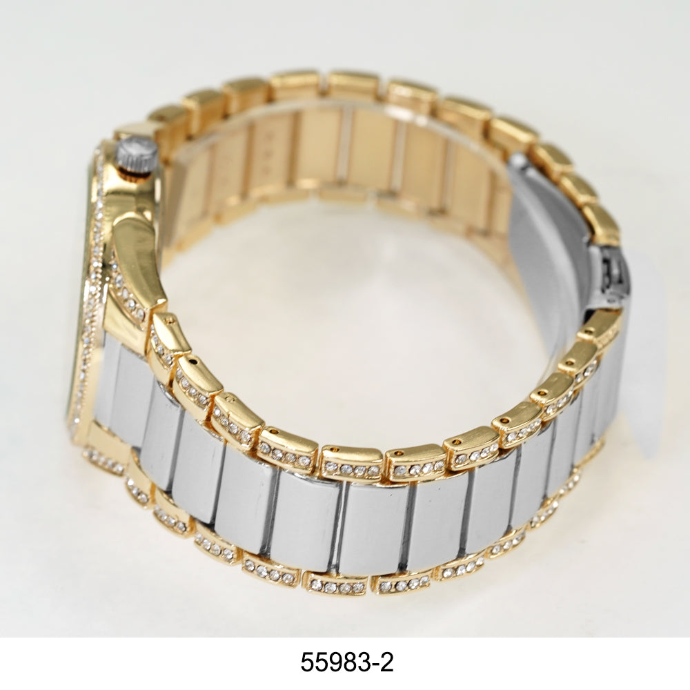 5598-Montres Carlo Metal Band Watch