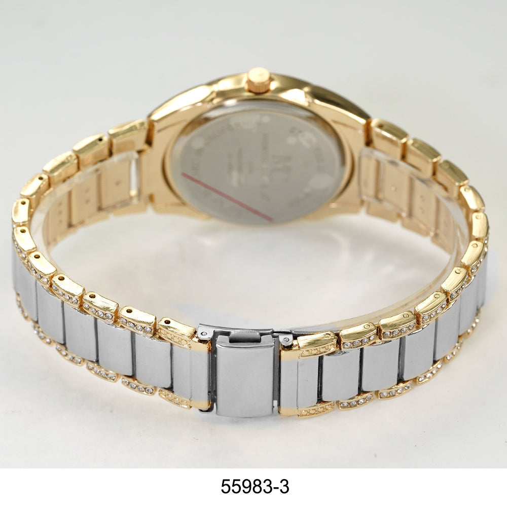 5598-Montres Carlo Metal Band Watch