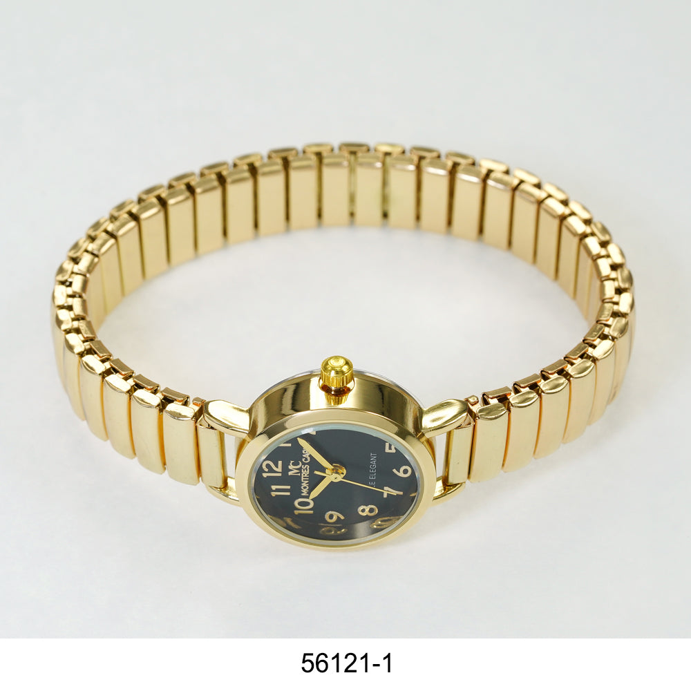 5612-Montres Carlo Flex Band Watch